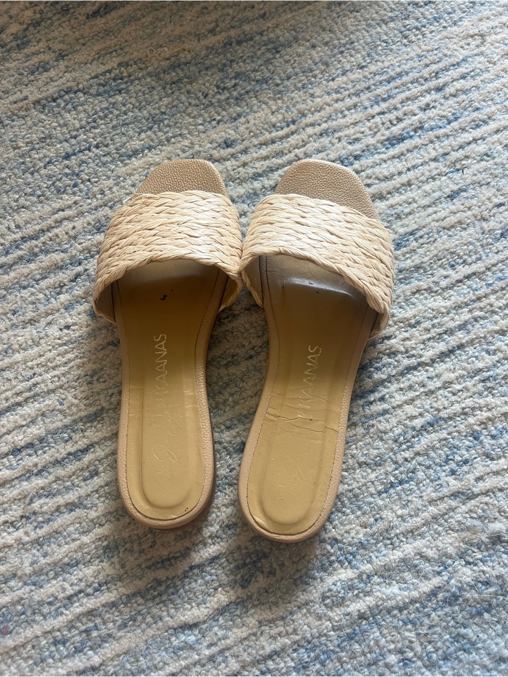 Kaanas Raffia Sandals 8 - Picture 4 of 7
